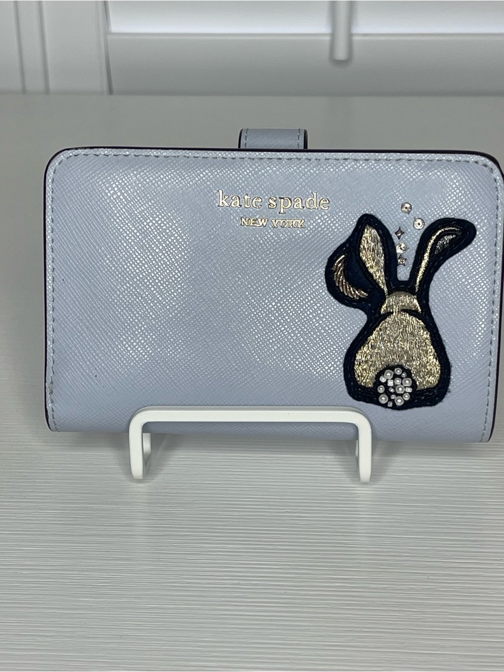 Kate Spade New York Bunbun Bunny Leather Bifold Wallet